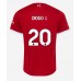 Liverpool Diogo Jota #20 Hjemmedrakt 2023-24 Korte ermer